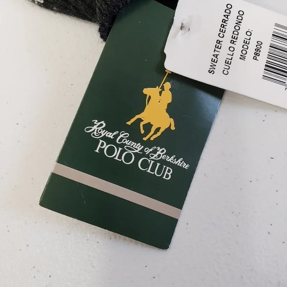 Royal County of Berkshire Polo Club Mens Oxford Sweater Size Medium - Picture 7 of 8